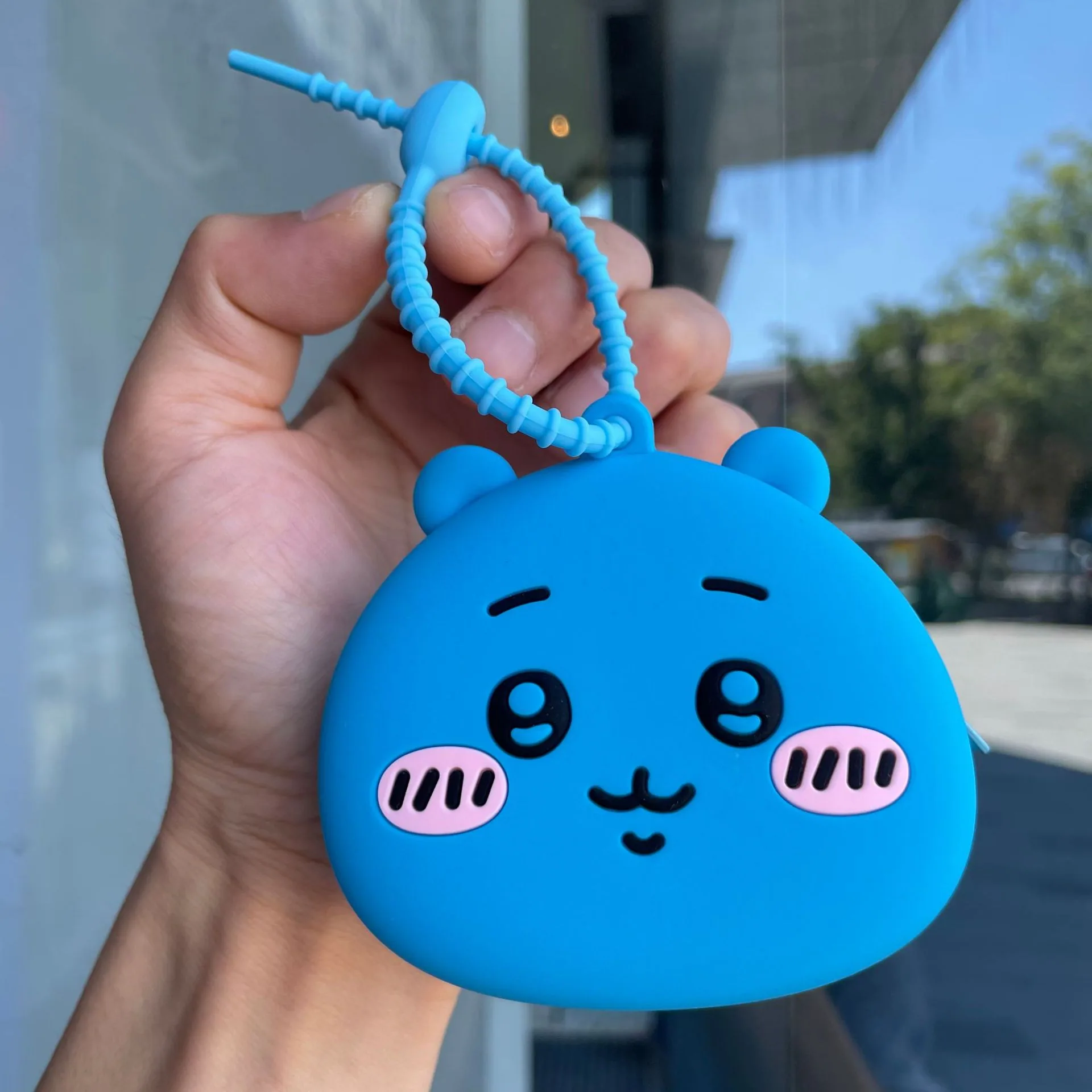 Internet celebrity cartoon cute coin purse silicone small wallet Sanrio keychain car ornament small gift wholesale 69