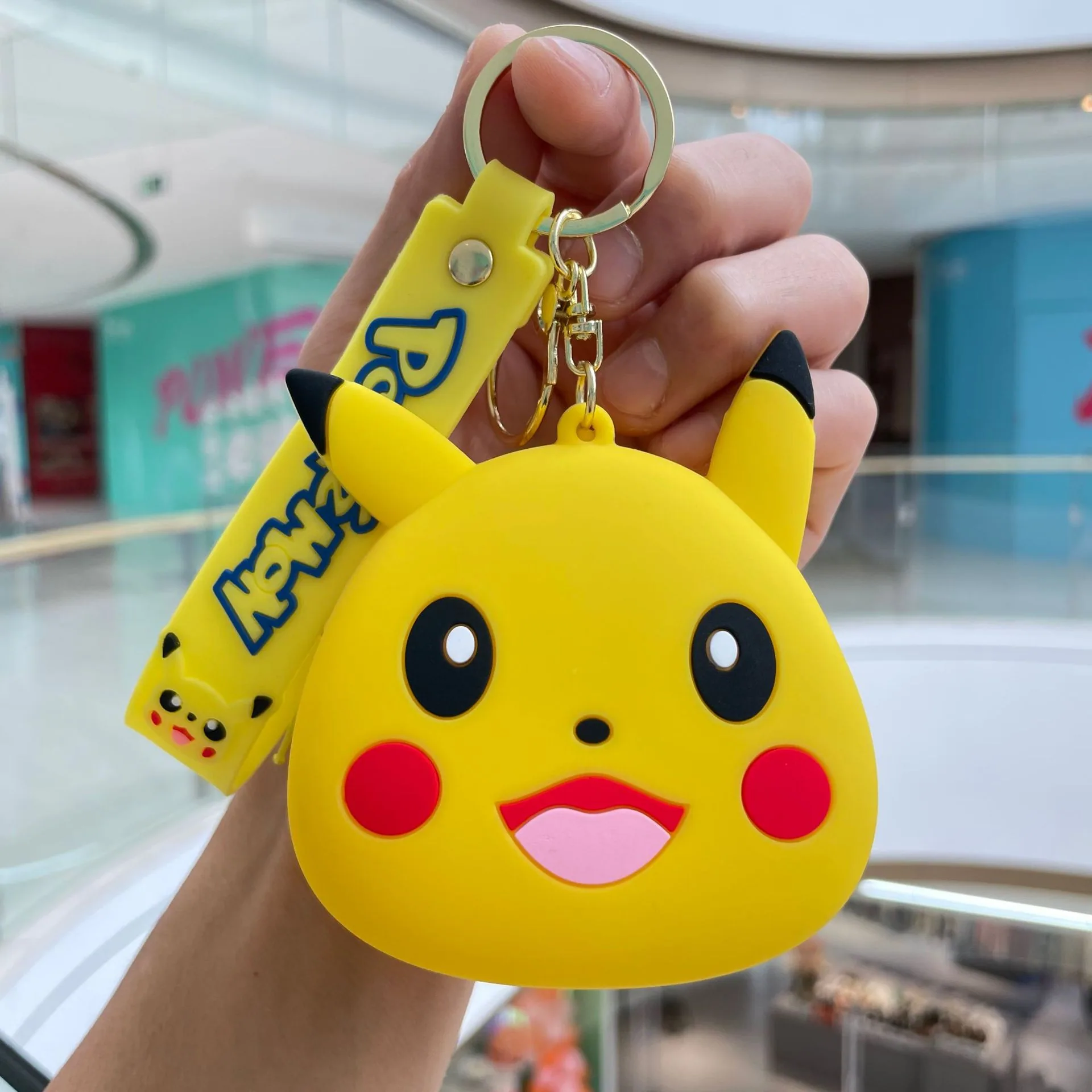 Internet celebrity cartoon cute coin purse silicone small wallet Sanrio keychain car ornament small gift wholesale 28