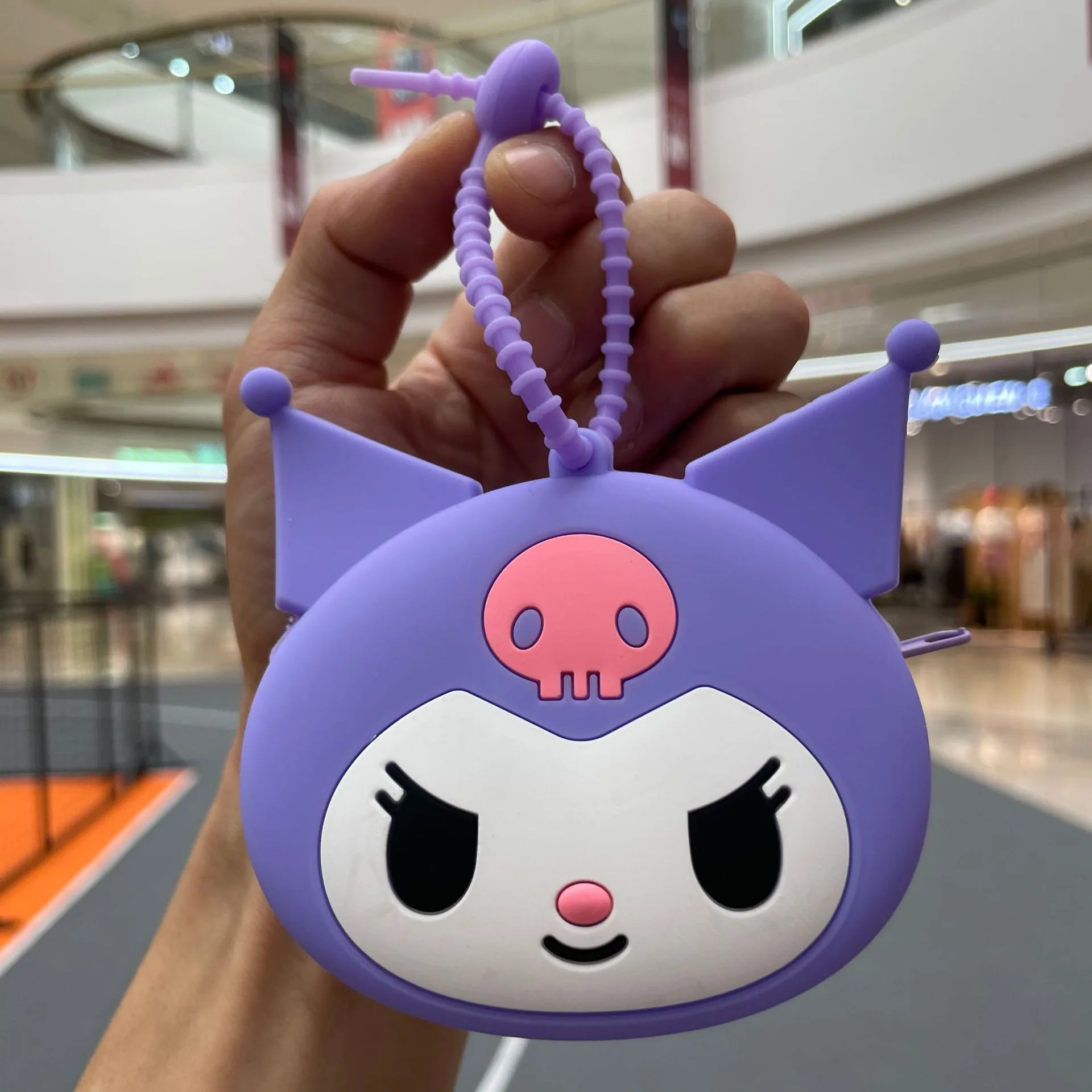 Internet celebrity cartoon cute coin purse silicone small wallet Sanrio keychain car ornament small gift wholesale 63