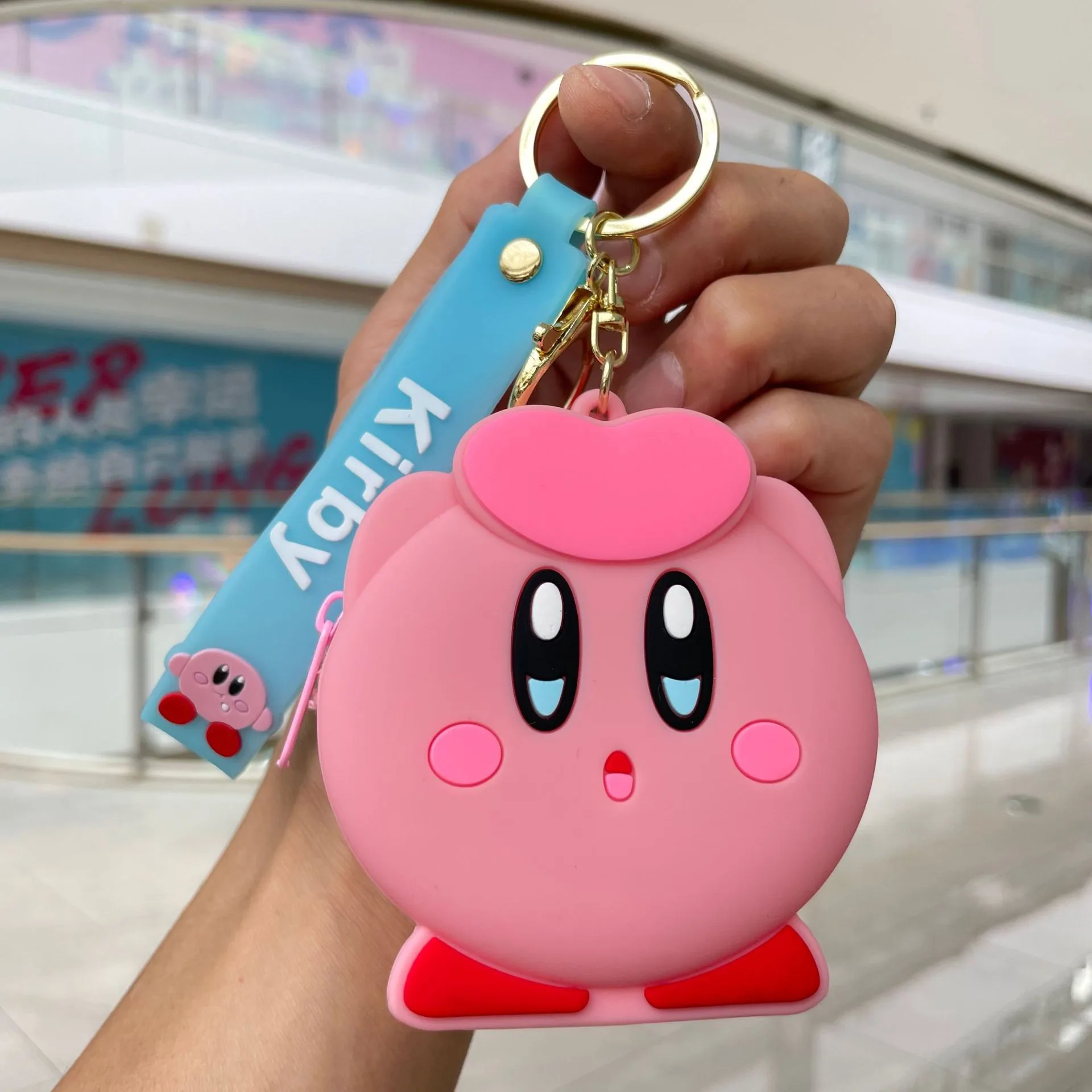 Internet celebrity cartoon cute coin purse silicone small wallet Sanrio keychain car ornament small gift wholesale 22