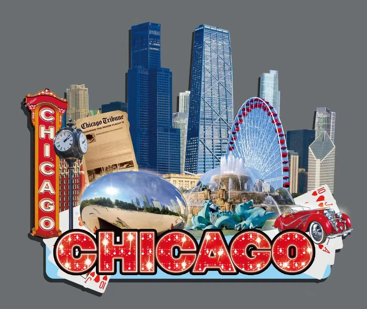 Australia, Denmark, Russia, Canada, USA, Thailand, China, Travel Souvenir, Magnetic Wooden Fridge Magnet 8