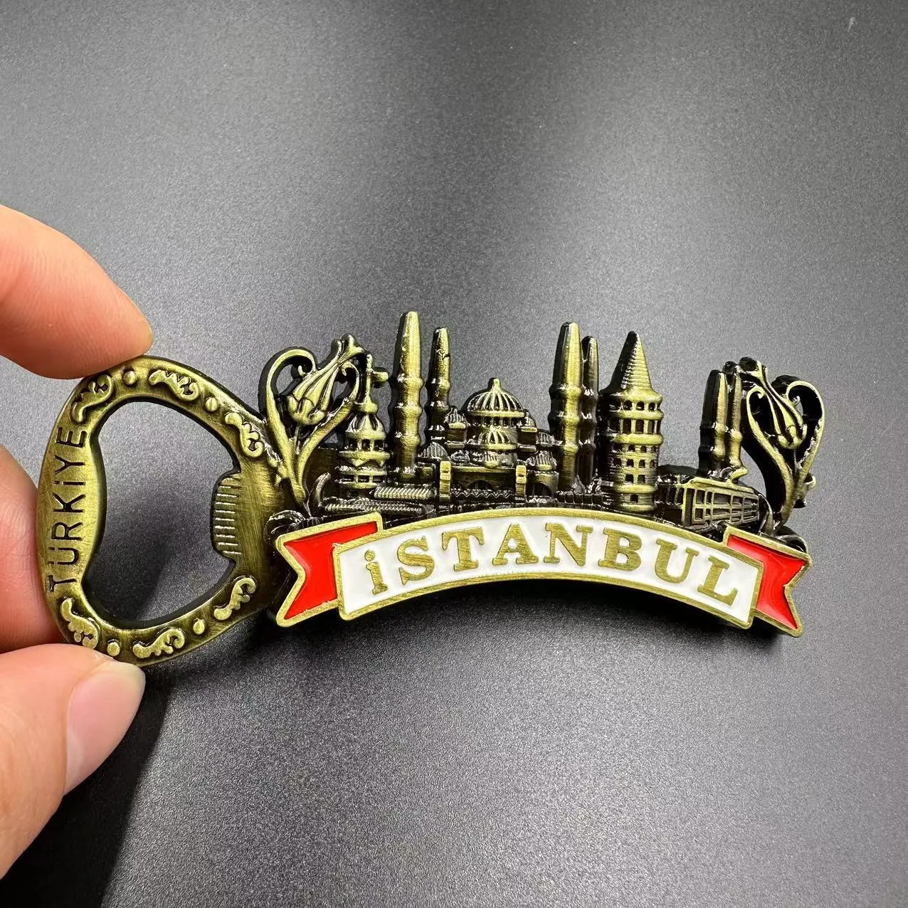 High-grade Turkish Istanbul Fridge Magnets City Architecture Tourism 3D Three-dimensional Magnetic Magnetic Fridge Magnets 3