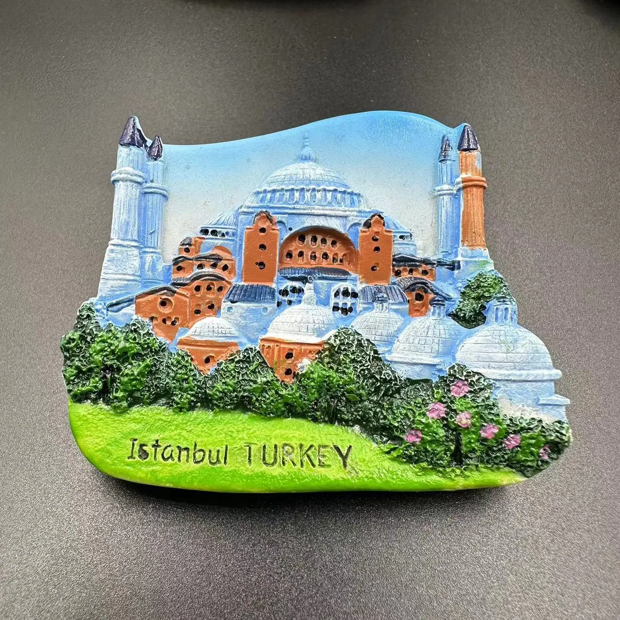 High-grade Turkish Istanbul Fridge Magnets City Architecture Tourism 3D Three-dimensional Magnetic Magnetic Fridge Magnets 4