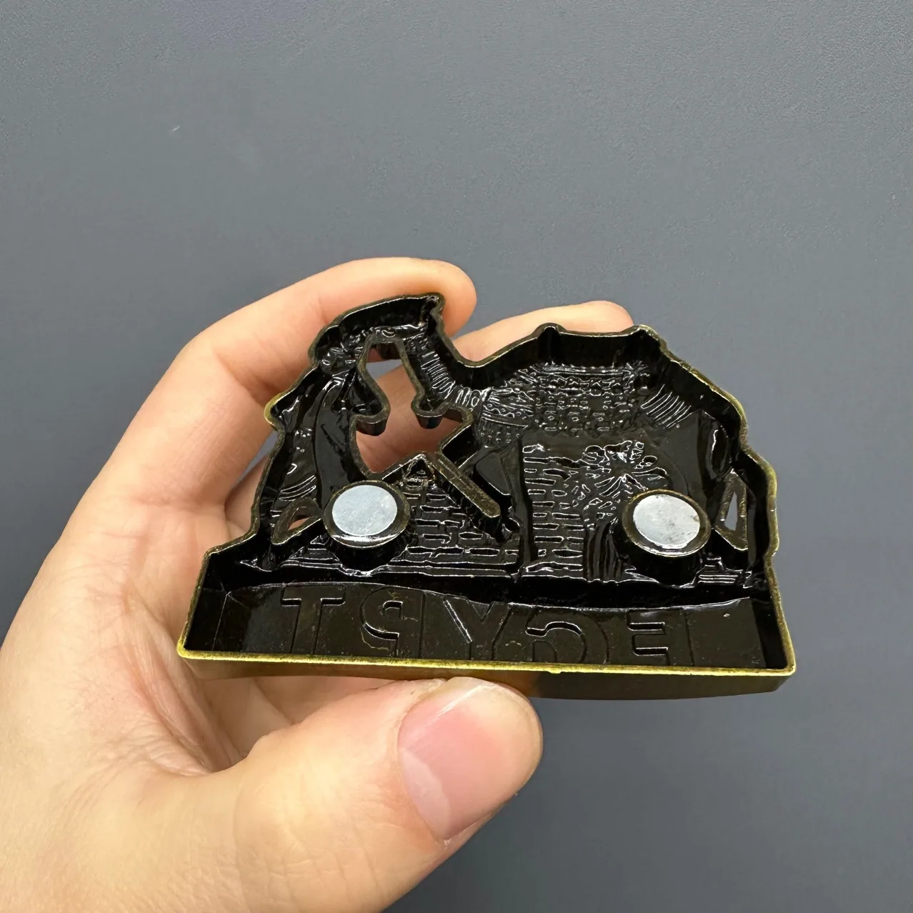Ägypten Kühlschrankmagnet Kairo Pyramide Kühlschrankmagnet Reise Souvenir Metall magnetischer Kühlschrankmagnet 3
