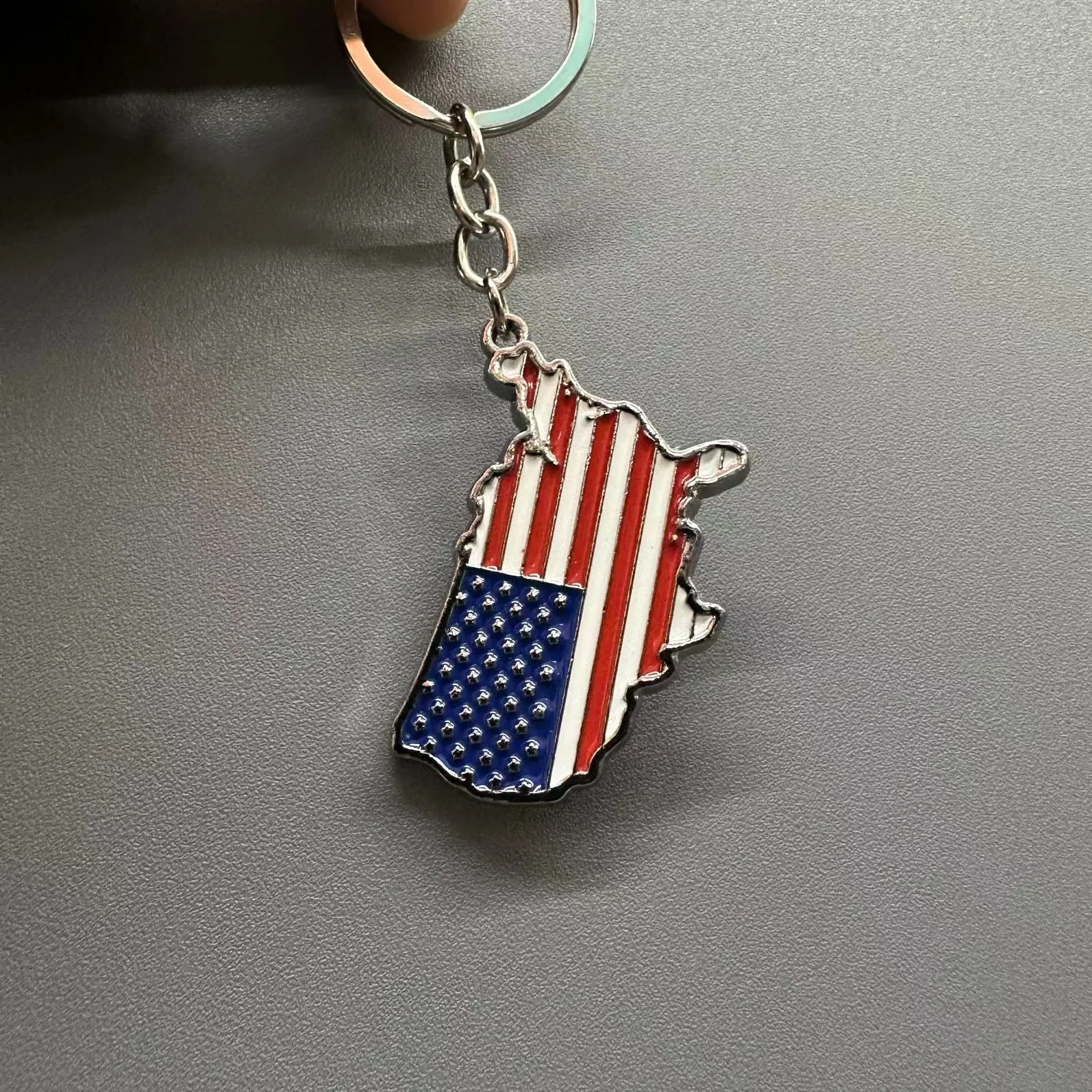 Amerikanischer Schlüsselanhänger, China-Schlüsselanhänger, UK-Schlüsselanhänger, Frankreich-Schlüsselanhänger, kleine Geschenke aus Metall, Reisesouvenirs 2