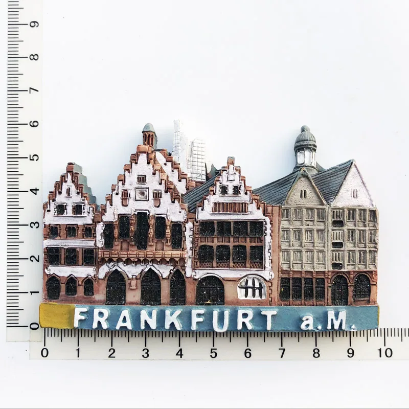 Manufacturers, spot wholesale, cross-border sources, scenic spots in Germany, tourist souvenirs, resin painted magnetic refriger 14