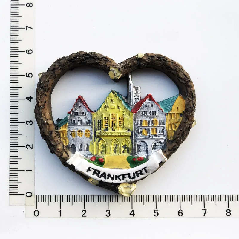 Manufacturers, spot wholesale, cross-border sources, scenic spots in Germany, tourist souvenirs, resin painted magnetic refriger 31