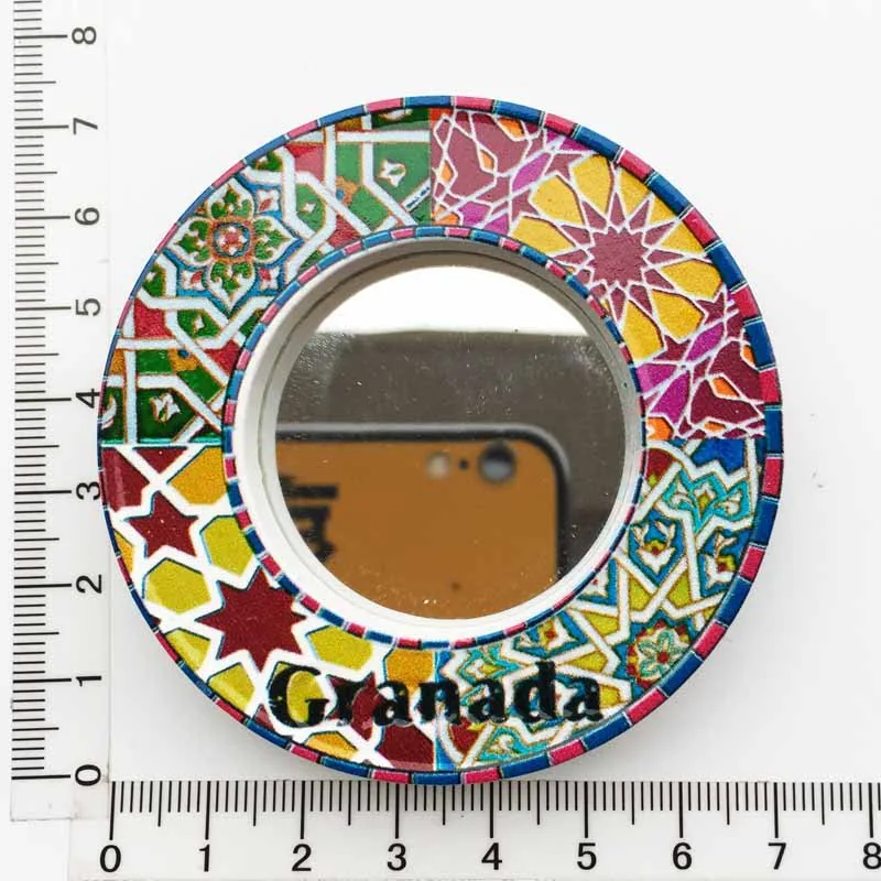 Manufacturer spot cross-border source wholesale Spain creative tourism commemorative decoration crafts UV magnetic refrigerator 32