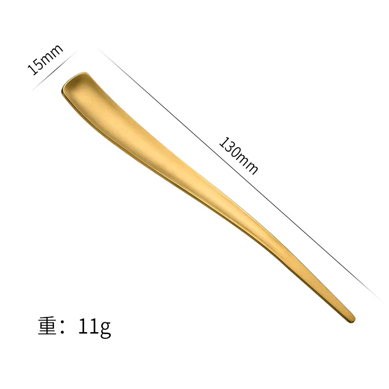 304 stainless steel tea spoon household fruit fork dessert ice cream cake double-ended fork spoon 2