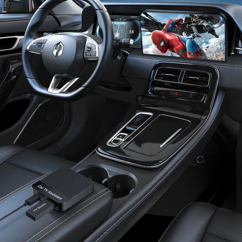 Cross-border car-machine interconnection carplay box wireless adapter car smart box android auto adapter vision 5