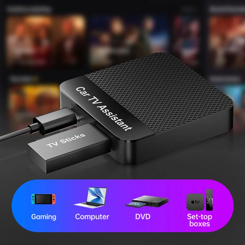 Cross-border car-machine interconnection carplay box wireless adapter car smart box android auto adapter vision 6