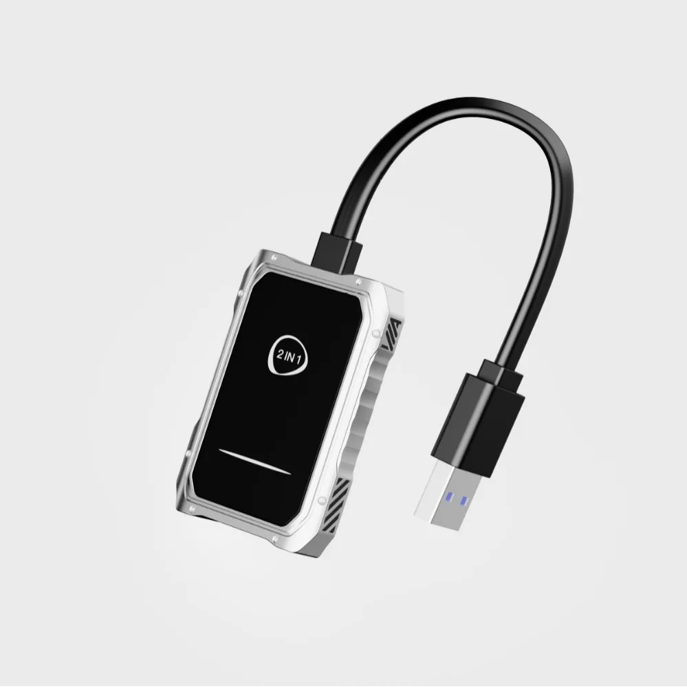 Amazon hot selling wireless carplay box android auto smart car adapter car machine interconnection box 5