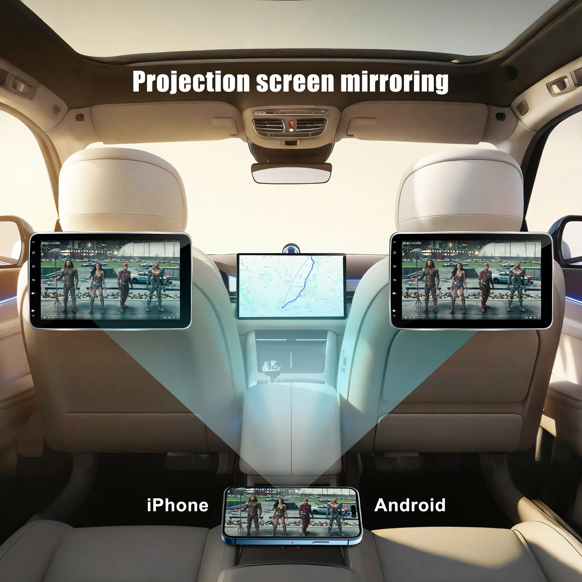 Cross-border multi-functional motorcycle car navigation carplay dash cam car bluetooth mp5 player 14