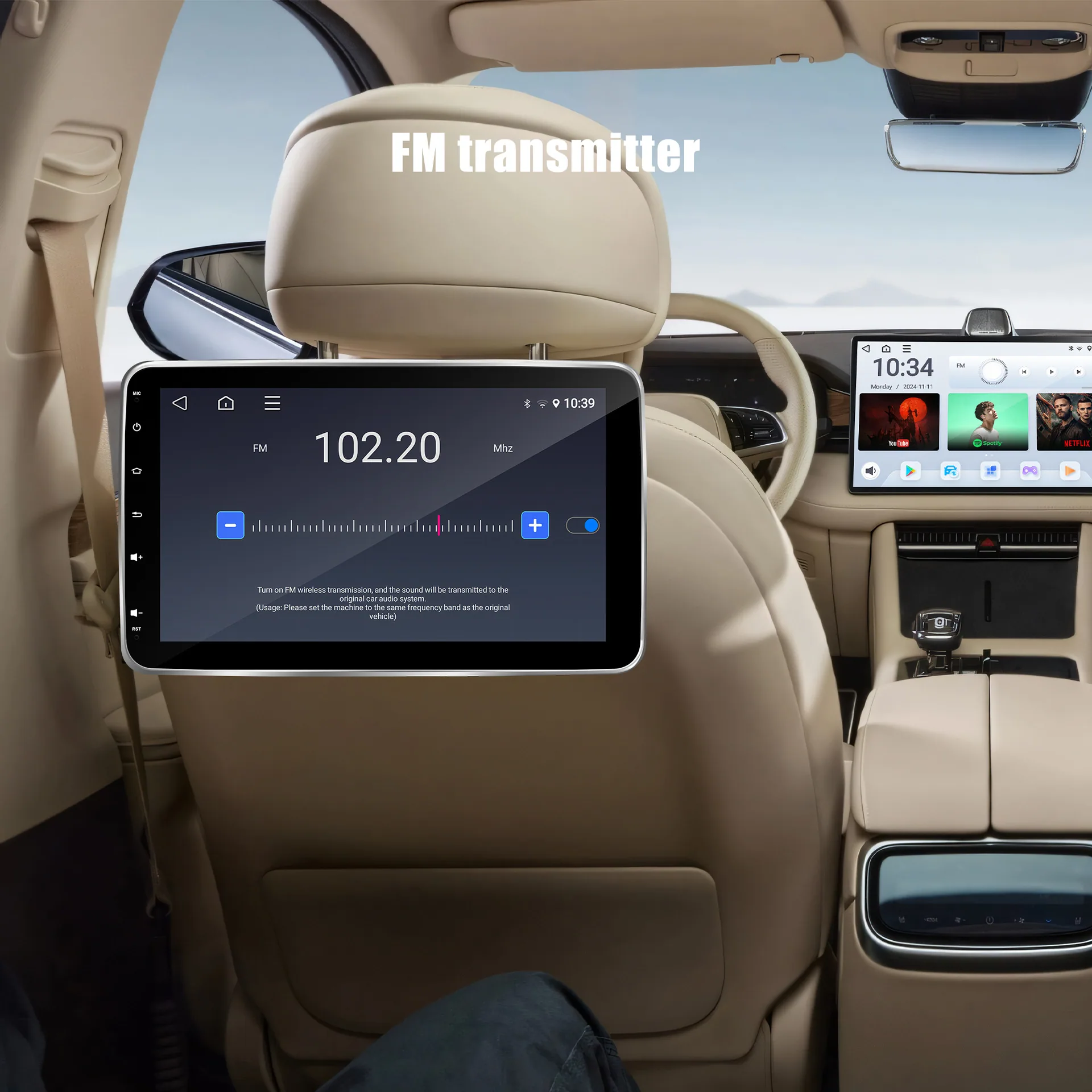 Cross-border multi-functional motorcycle car navigation carplay dash cam car bluetooth mp5 player 9