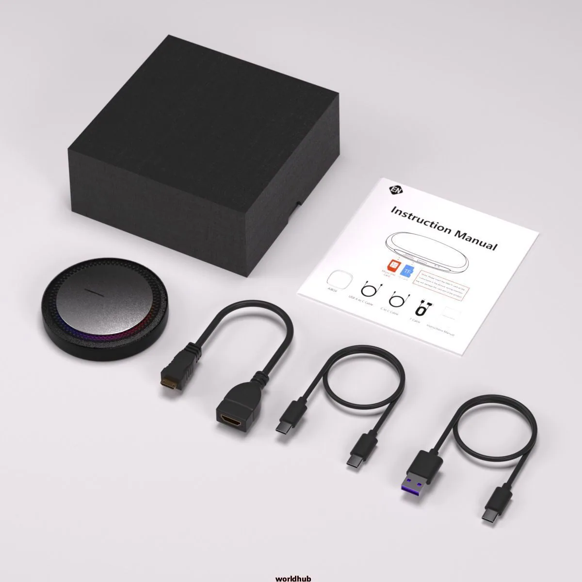 Original car wireless Bluetooth carplay wired to wireless box car Bluetooth AI box voice navigation playback