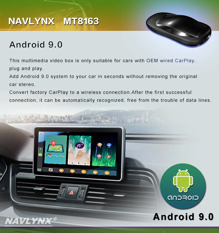 carplay box Ai box 2+32 MT8163 GPS 10