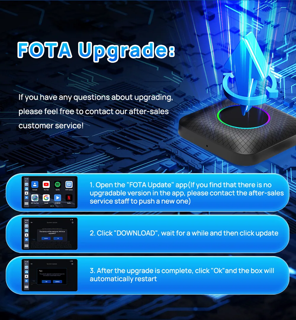 TBOX USB wireless carplay box Ai box 8+128 Qualcomm 660 15