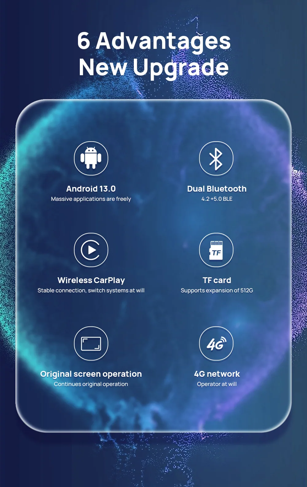 TBOX USB wireless carplay box Ai box 8+128 Qualcomm 660 7
