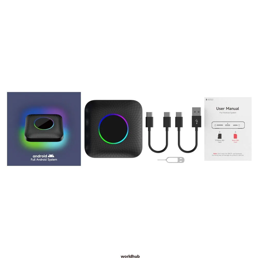 TBOX USB wireless carplay box Ai box 8+128 Qualcomm 660 2