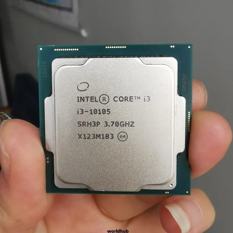 Intel 10th Gen i3 10105 Loose Chip Core Graphics Processor Desktop Computer CPU for H510 Motherboard