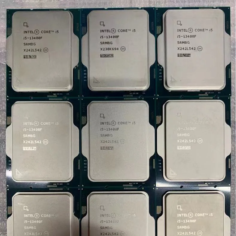 Intel 13th Gen Core i5 13400F ชิปหลวม CPU 10 คอร์และ 16 เธรดสำหรับเมนบอร์ด B660B760 2