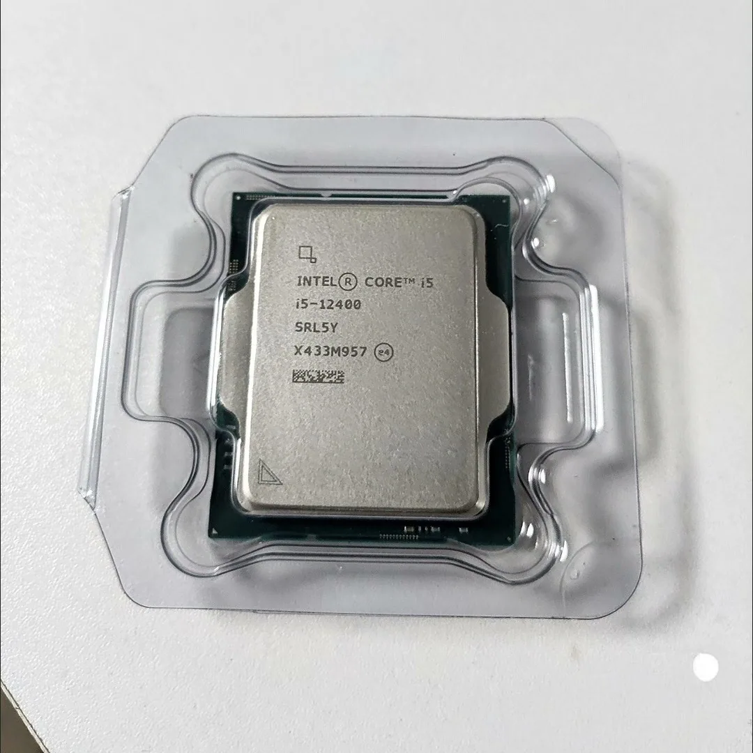 i5 12400 Loose CPU Computer Processor 6 Cores 12 Threads Support Motherboard H610B660 Applicable 3