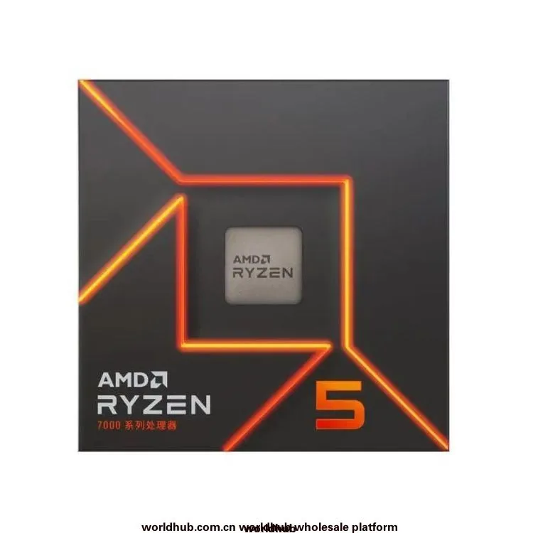 AMD Ryzen R5 7500F Boxed CPU 6 cores, 12 threads, 65W AM5 interface for A620/B650 motherboards