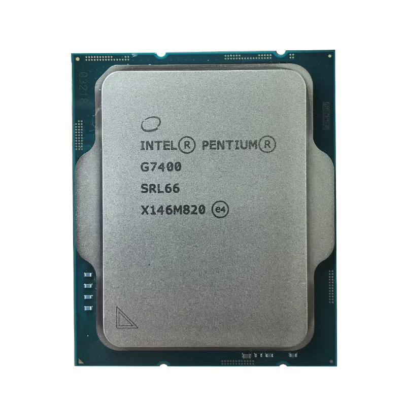 CPU نسل دوازدهم اینتل/پنتیوم G7400 با کلاک 3.7 دو هسته ای چهار هسته ای برای مادربرد H610 3