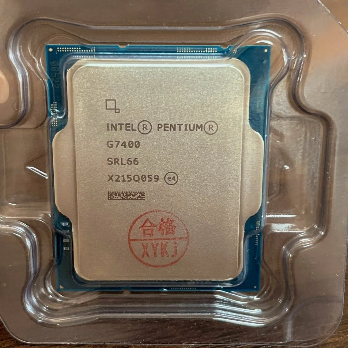 CPU نسل دوازدهم اینتل/پنتیوم G7400 با کلاک 3.7 دو هسته ای چهار هسته ای برای مادربرد H610 4