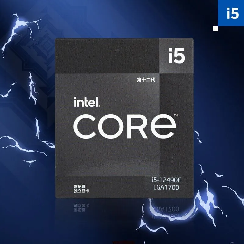 Intel/Intel I5-12490F Boxed CPU Clocked at 3GHz for H610/B660/Z690 motherboards
