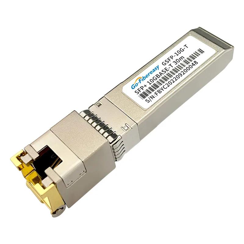 SFP 10G-T SFP ke Modul Penukaran Fotoelektrik RJ45 30m Serasi dengan Huawei 3