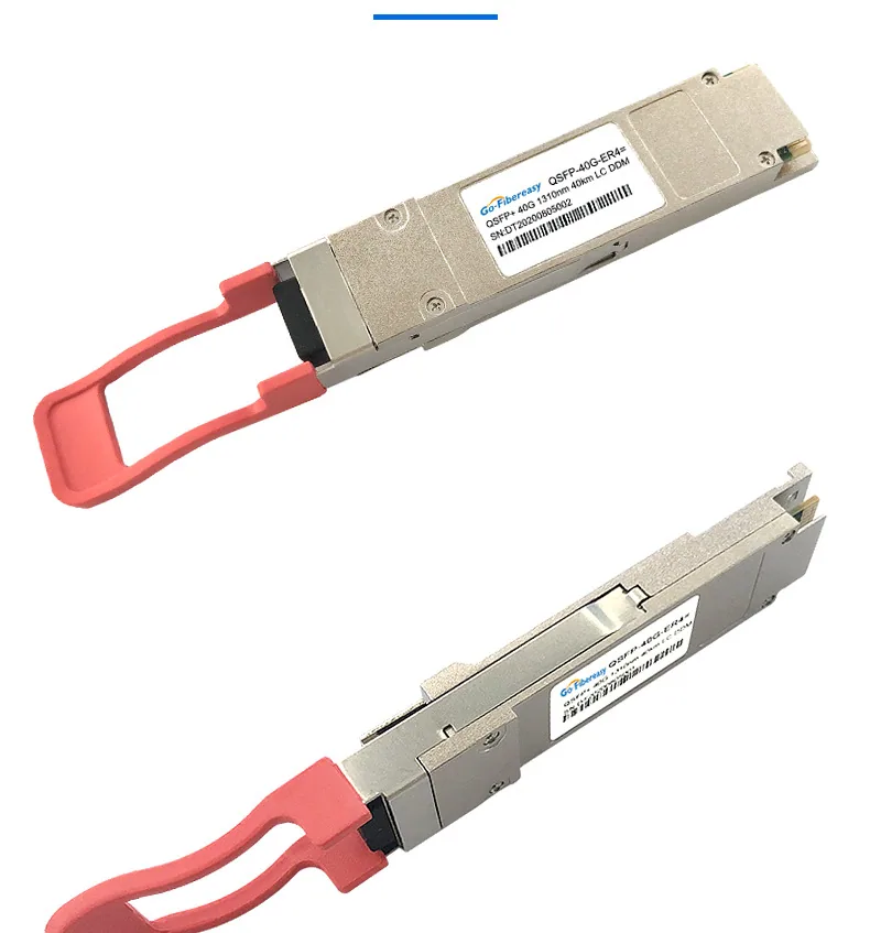 Émetteur-récepteur optique QSFP 40G QSFP-40G-ER4, module monomode 1310nm LC haute vitesse, compatible avec Huawei Juniper 12