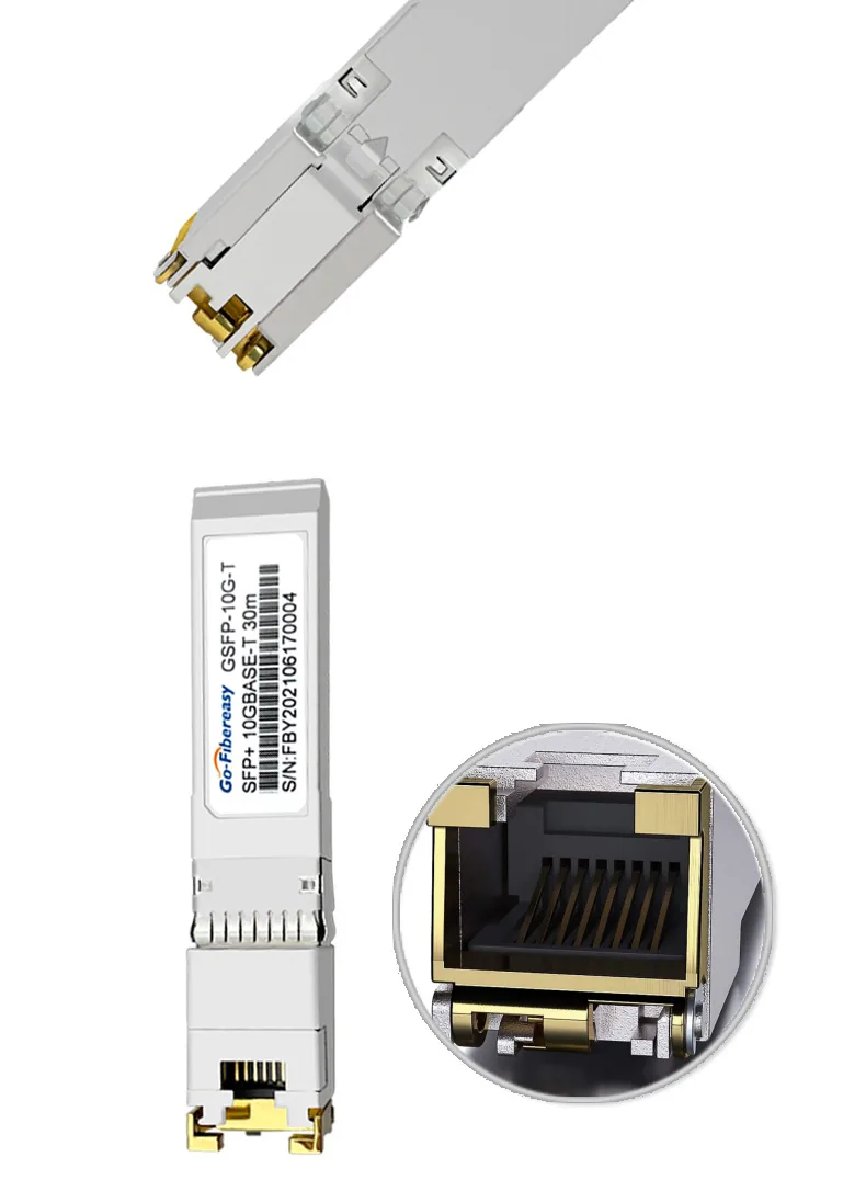 ماژول تبدیل فوتوالکتریک SFP 10G-T توصیه شده به RJ45 سازگار با Huawei Ruijie H3C 14