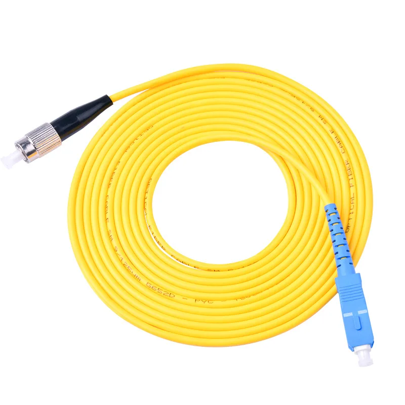 LC-SC Fiber Optic Patch Cord Single-mode Single-core Engineering Machine Pigtail Connector SC/FC/ST multi-specification optional 10
