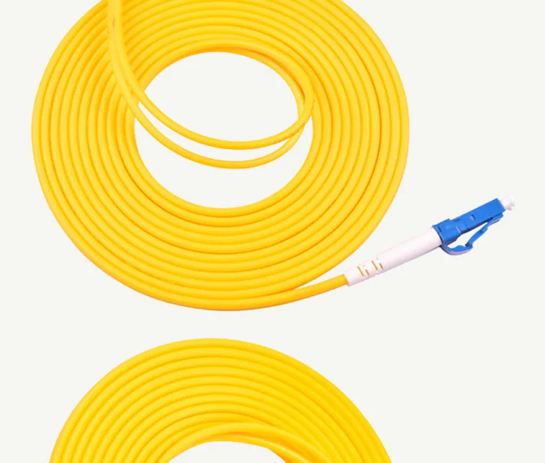 Wholesale 100 Gigabit Fiber Optic Patch Cord LC-LC Single Mode Home Monitoring Fiber Optic Pigtail Patch Cord 1m/3m Optional 18