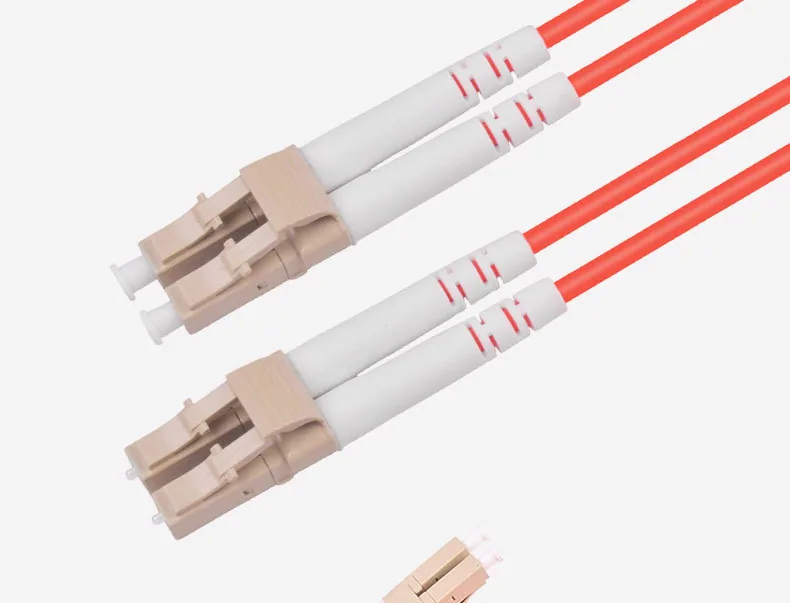 Wholesale Telecom Grade LC Multimode Dual Core Fiber Optic Patch Cord FC/ST/SC Duplex Fiber Optic Pigtail 1m3m5m Optional 17
