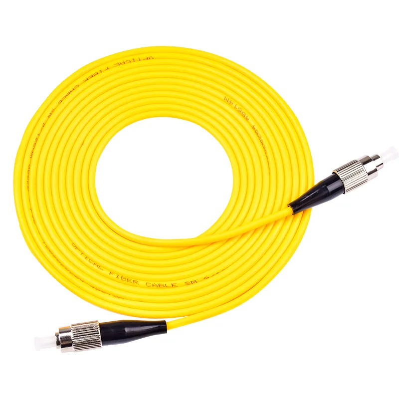 Carrier Grade Single Mode Single Core Fiber Optic Patch Cord FC-FC/SC/ST/LC Pigtail Cable 1m/2m/3m/5m Wholesale