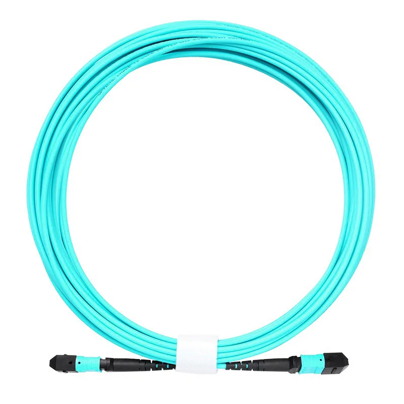Fiber Optic Patch Cord MPO/MTP to MPO Multimode OM3 3m Fiber Optic 8 Core 12 Core 24 Core Carrier Grade Fiber Optic Cable