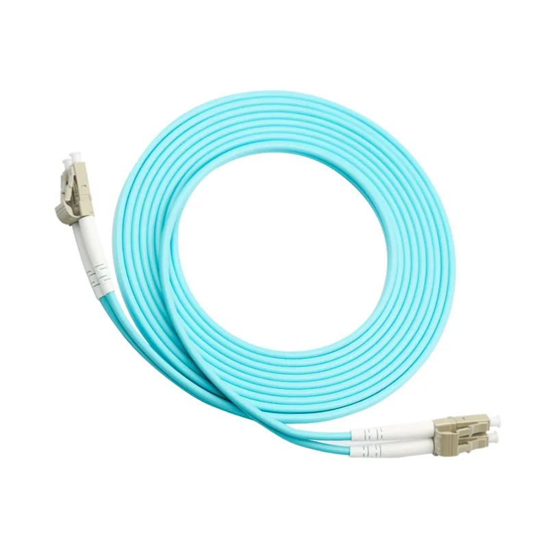 Carrier grade OM 30,000 gigabit multimode dual core fiber optic patch cord duplex LC-LC fiber optic cable 1m3m5m manufacturer wh 6