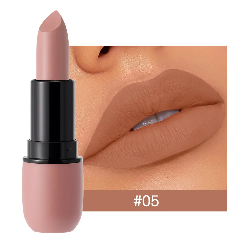 lipstick matte amazon matte lipstick non-stick cup waterproof lipstick set bullet lipstick wholesale 5