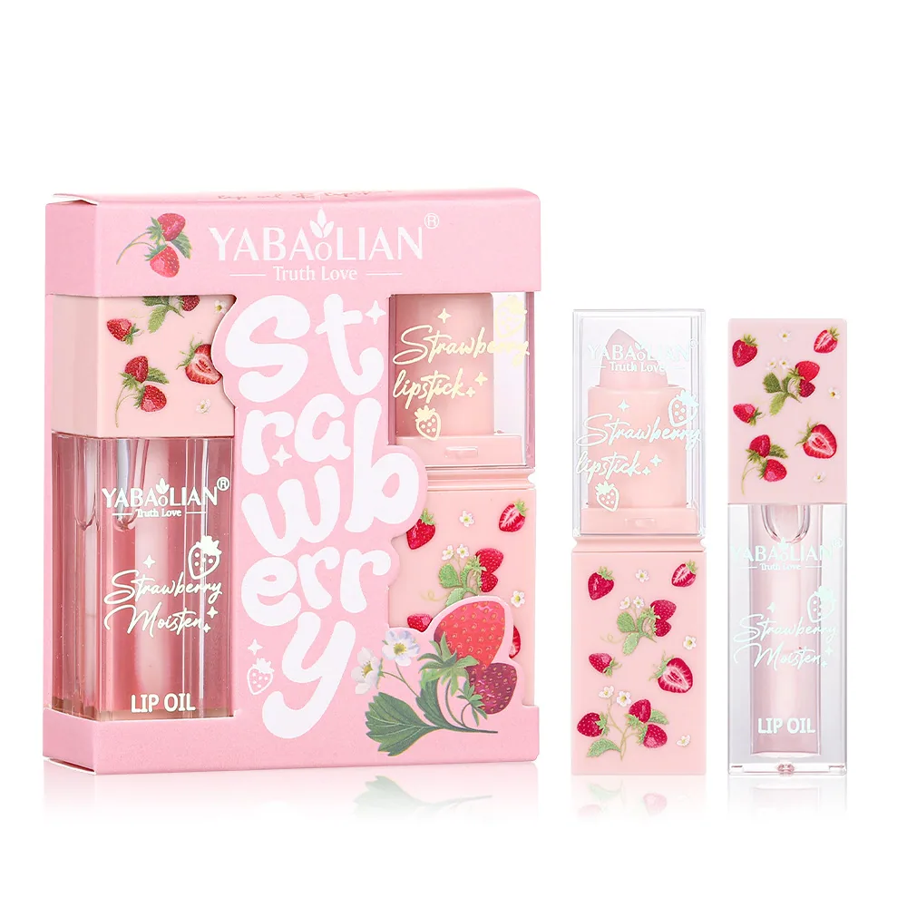 Lipstick 2-in-1 Lip Oil Amazon Popular Lip Oil YABAOLIAN Lip Balm Moisturizing Anti-Cracking Peel Lip Oil 5