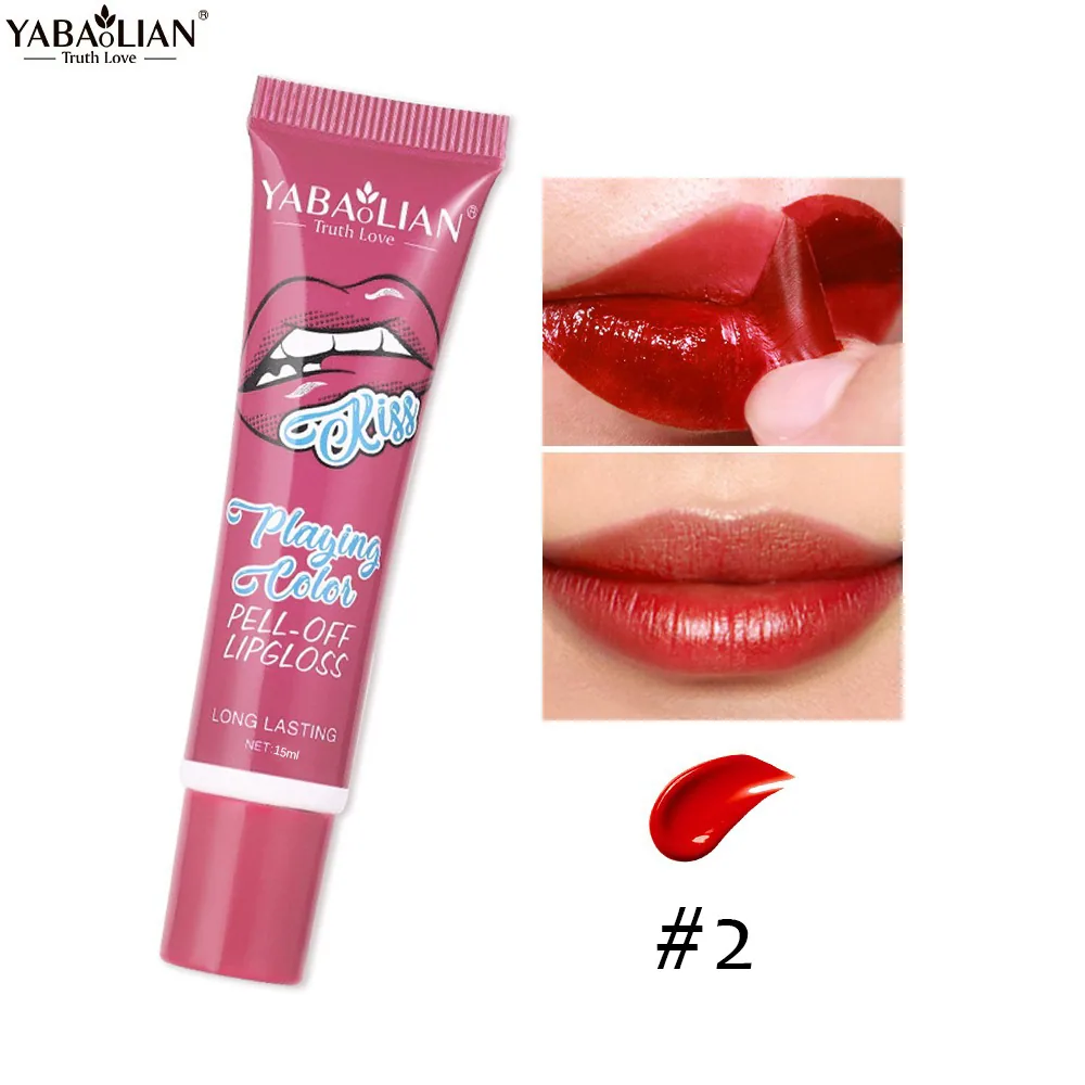 Tear-off lipstick, cross-border explosive moisturizing lip mask, lip gloss, brushed, waterproof, non-fading, non-stick cup, tear 2