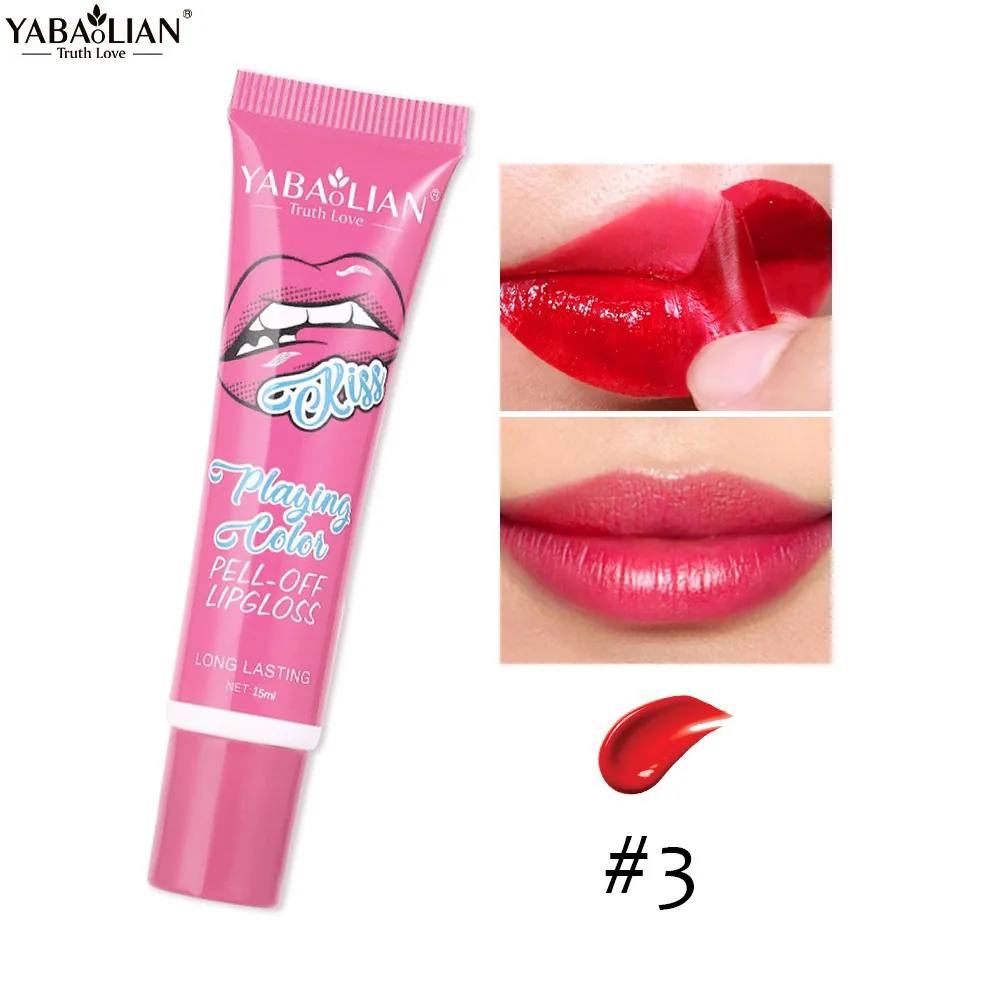 Tear-off lipstick, cross-border explosive moisturizing lip mask, lip gloss, brushed, waterproof, non-fading, non-stick cup, tear 3