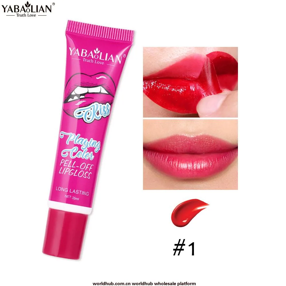 Tear-off lipstick, cross-border explosive moisturizing lip mask, lip gloss, brushed, waterproof, non-fading, non-stick cup, t