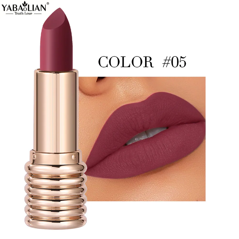 Matte lipstick, AliExpress explosive yabaolian long-lasting color retention, waterproof lipstick, matte velvet lip gloss, lipsti 5