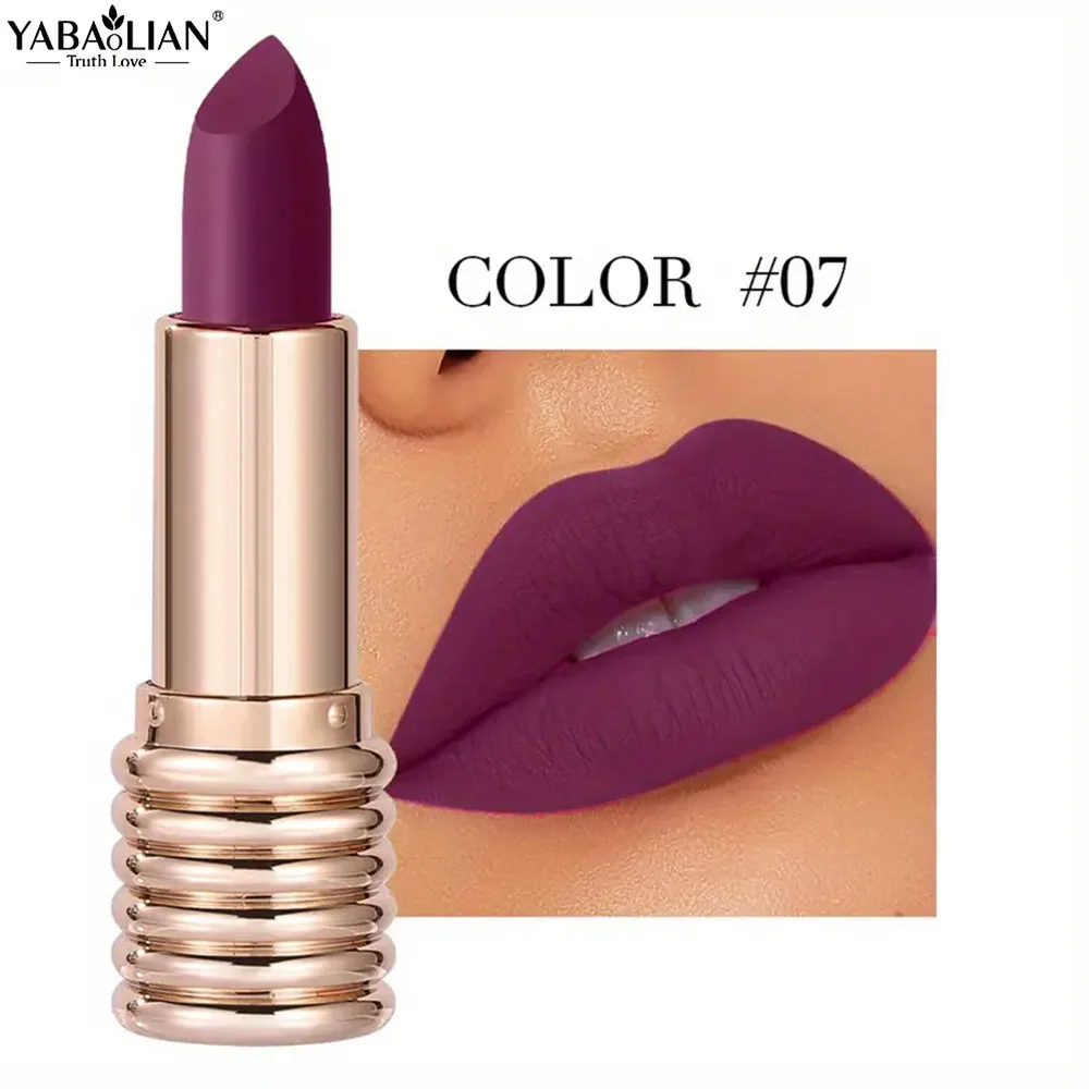 Matte lipstick, AliExpress explosive yabaolian long-lasting color retention, waterproof lipstick, matte velvet lip gloss, lipsti 7