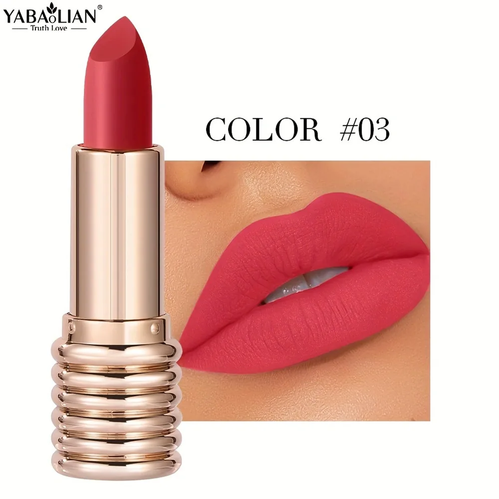 Matte lipstick, AliExpress explosive yabaolian long-lasting color retention, waterproof lipstick, matte velvet lip gloss, lipsti 3