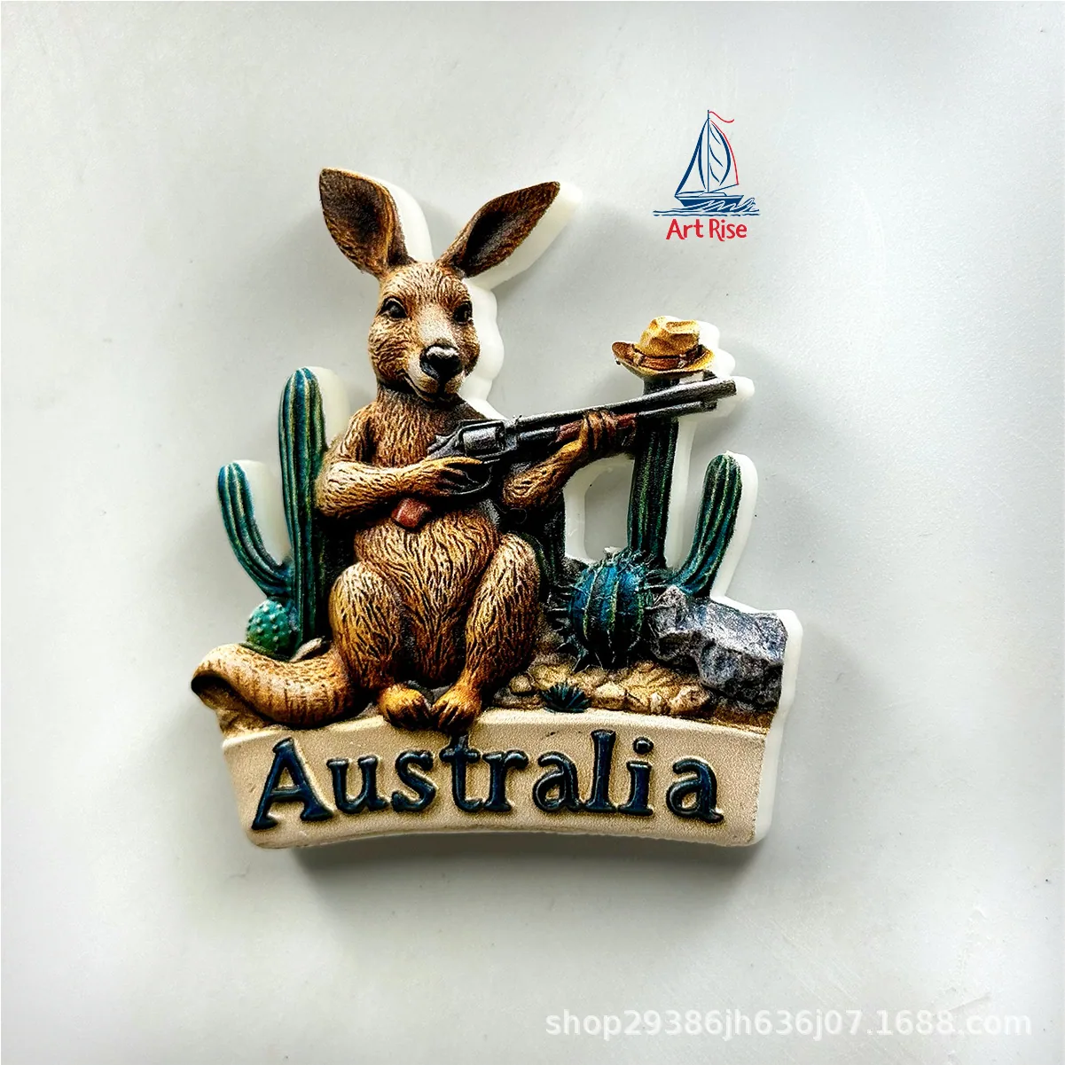 Fridge magnets Australia Australian home travel commemorative decoration mood stabilization resin magnetic souvenir gifts 3