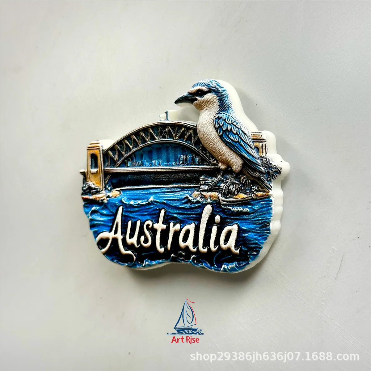Fridge magnets Australia Australian home travel commemorative decoration mood stabilization resin magnetic souvenir gifts 2