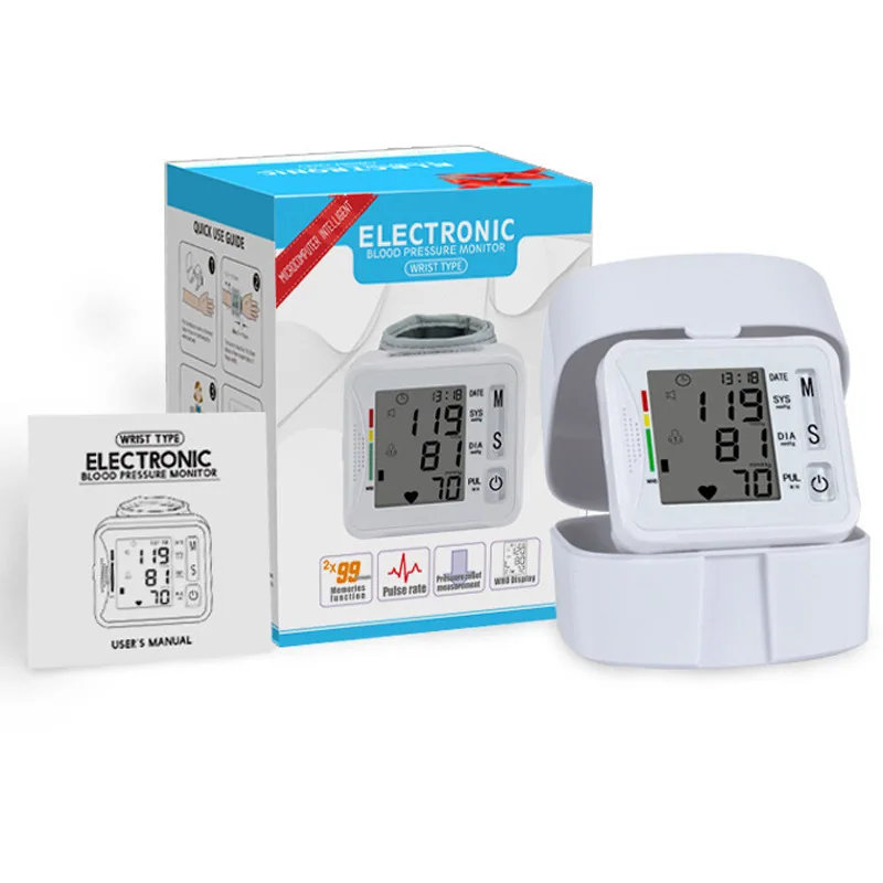 TAIKON Cross Border Wrist Blood Pressure Meter Wrist Blood Pressure Meter Wrist Blood Pressure Monitor FDA Certified Blood Press